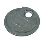 SPARK PLUG GAUGE COIN TYPE .020 TO .100IN.