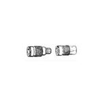 Milton Industries COUPLER B M MA 3/8NPT 2PK