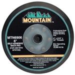 Mountain MTN6906 - 6" PSA PAD W/ 6 MOUNTING HOLES