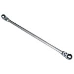 7/16"X1/2" RATCHET DOUBLE BOX FLEX WRENCH