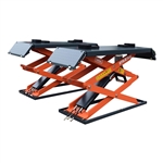 Stratus On-Ground Surface Mount or In-Ground Flush Mount Low Profile Full Rise Scissor Lift, 9000 lbs, 220V