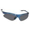 Diamondback Safe Glasses w/ Blue Frame and Shade Lens
