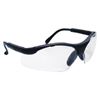 Sidewinders Safe Glasses w/ Black Frame and Clear Lens in Polybag