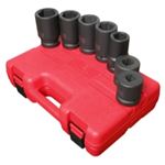 SOCKET SET IMPACT 1" DRIVE 7 PC DEEP METRIC