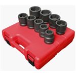 Sunex-SOCKET SET IMPACT 1" DR 9PC STD SAE JUMBO