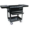 Compact Slide Top Utility Cart, Black