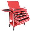 PROFESSIONAL DUTY 5 DRAWER SERVICE CART