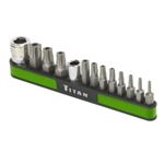 13-PC TAMPER RESISTANT TORX BIT SET