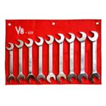 9pc Jumbo metric angle wrench set, sizes 24-32mm