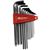 12 Pc SAE Long Hex Key Set