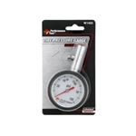 2" ROUND TIRE GAUGE (WHITE FACE)