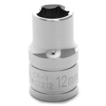 WILMAR 1/2" Dr 6pt Std. Socket 12mm