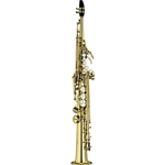Rent-To-Own Soprano Saxophone Student Musical Instrument Rental, straight bell or curved