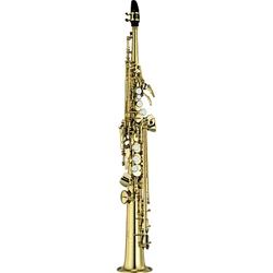 Rent-To-Own Soprano Saxophone Student Musical Instrument Rental, straight bell or curved