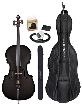 CARBON COMPOSITE ACOUSTIC ELECTRIC CELLO 4/4  OUTFIT