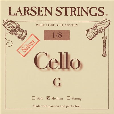 LARSEN CELLO G 1/8 MEDIUM WIRE CORE