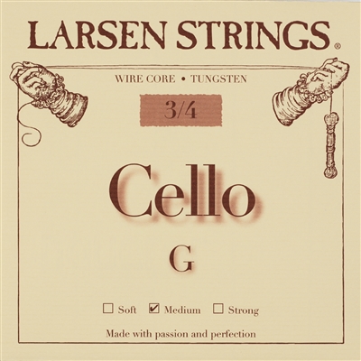 LARSEN CELLO G 3/4 MEDIUM WIRE CORE