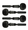 PERFECTION PEG VIOLA 8.5MM SET EBONY SWISS