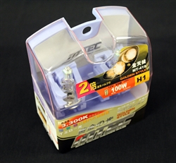 MTEC 3300K H1 55W Golden Yellow Bulbs