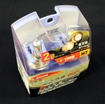 MTEC 3300K H7 55W Golden Yellow Bulbs