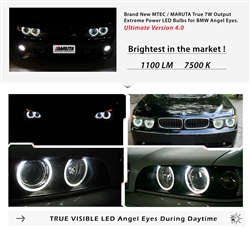 MTEC V4 (2021 Newest Model) BMW Angel Eye LED Bulbs E65 E66 7 Series  2002-2008