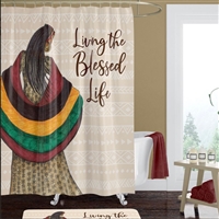 Blessed Life Shower Curtain