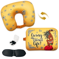 CONVERTIBLE  NECK PILLOW SET