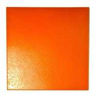 12x 12 Natural Hues Mango Orange Non-Slip Finish Ceramic Tile