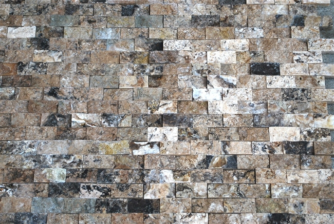 Antique Onyx 1x2 Splitface Travertine Tile Decor Wall Backsplash Kitchen Bath