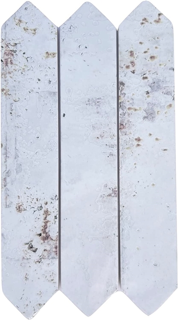 2x10 Palermo Collection Picket Ocean Breeze Glazed Ceramic Wall Tile Kitchen Backsplash Bathroom