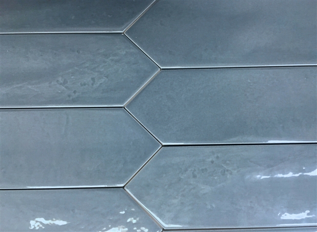 3x12 Modena Collection Blue Glazed Ceramic Tile