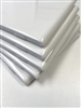 Daltile Semi Gloss 4-1/4 in. x 4-1/4 in. White Ceramic Bullnose Wall Tile