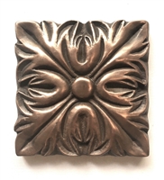 Bronze Metallic 4x4 Resin Decorative insert Accent piece Tile