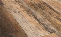 5x24 Rectified Wood-look Oak Porcelain Plank Field Floor Tile