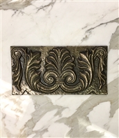 6x12 Firenze Gold Bronze Resin Decor Accent Art Craft Tile