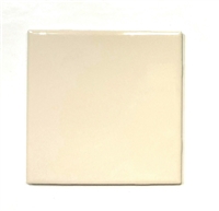 6x6 Polished Almond Ceramic Backsplash Wall Tile Bath Kitchen