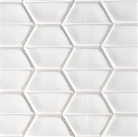6x7 Magnus Geometric Three Dimensional Ceramic Wall Tile 3D