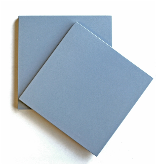 8X8 Solid Powder Blue Porcelain Stoneware Wall and Floor Tile