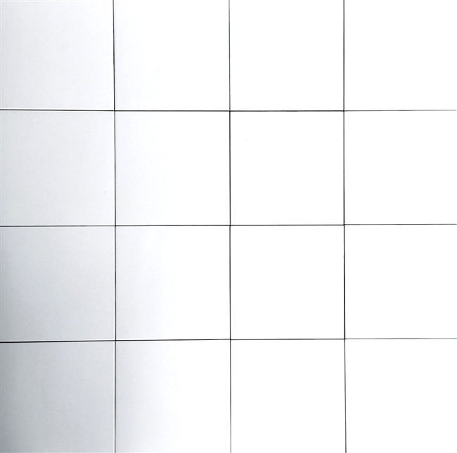 8.7 x 8.7 Cafe De Paris Matte White Porcelain Tile