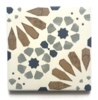 8x8 Watercolor Delicado European Porcelain Indoor Outdoor Wall Floor Tile