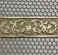 4x12 Godiva Gold Bronze Resin Decor Insert Tile