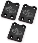 DER210K DE Racing XD Extreme Duty Inferno MP9 series Rear Skid Plates - Package of 3
