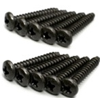 KYO1-S03018TP Kyosho Self-Tapping Bind Screw M3x18mm - Package of 10