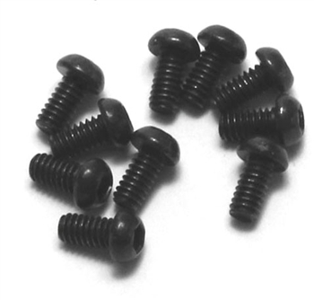 KYO1-S12004H Kyosho Button Hex Screw M2x4mm - package of 10
