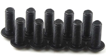 KYO1-S13008H Kyosho Button Hex Screw M3x8mm - package of 10