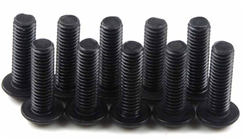 KYO1-S13010H Kyosho Button Hex Screw M3x10mm - package of 10