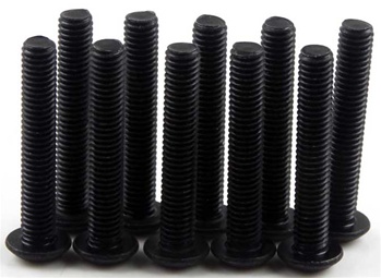 KYO1-S13018H Kyosho Button Hex Screw M3x18mm - package of 10