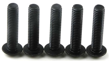KYO1-S14018H Kyosho Button Hex Screw M4x18mm - package of 5