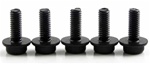KYO1-S23008F Kyosho Flange Cap Head Screw M3x8mm - Package of 5