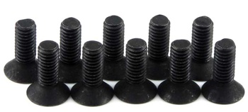 KYO1-S33008H Kyosho Flat Head Hex Screw M3x8mm - Package of 10